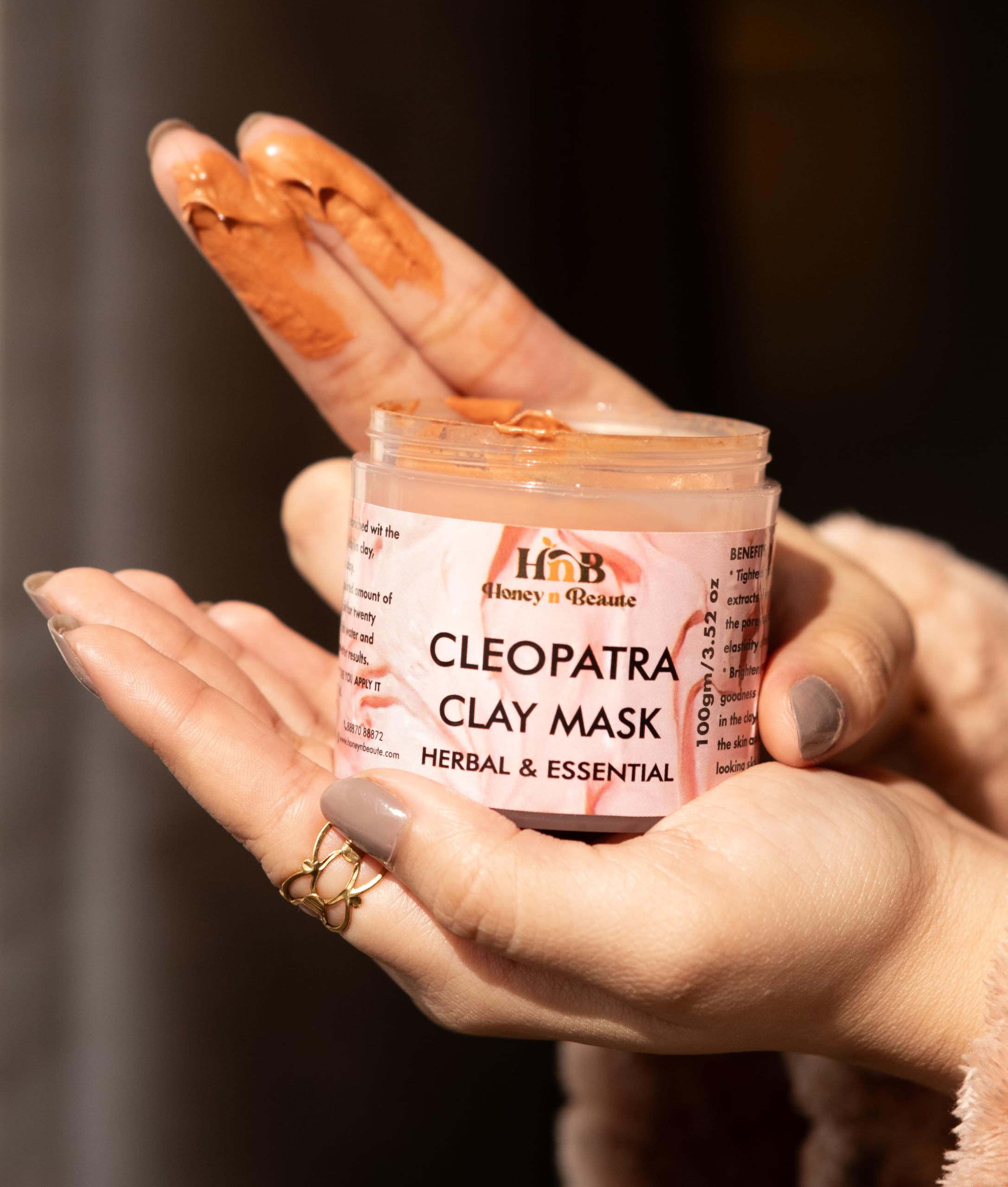 Buy HONEY 'N' BEAUTE Cleopatra Clay Face Mask | Deep Pore